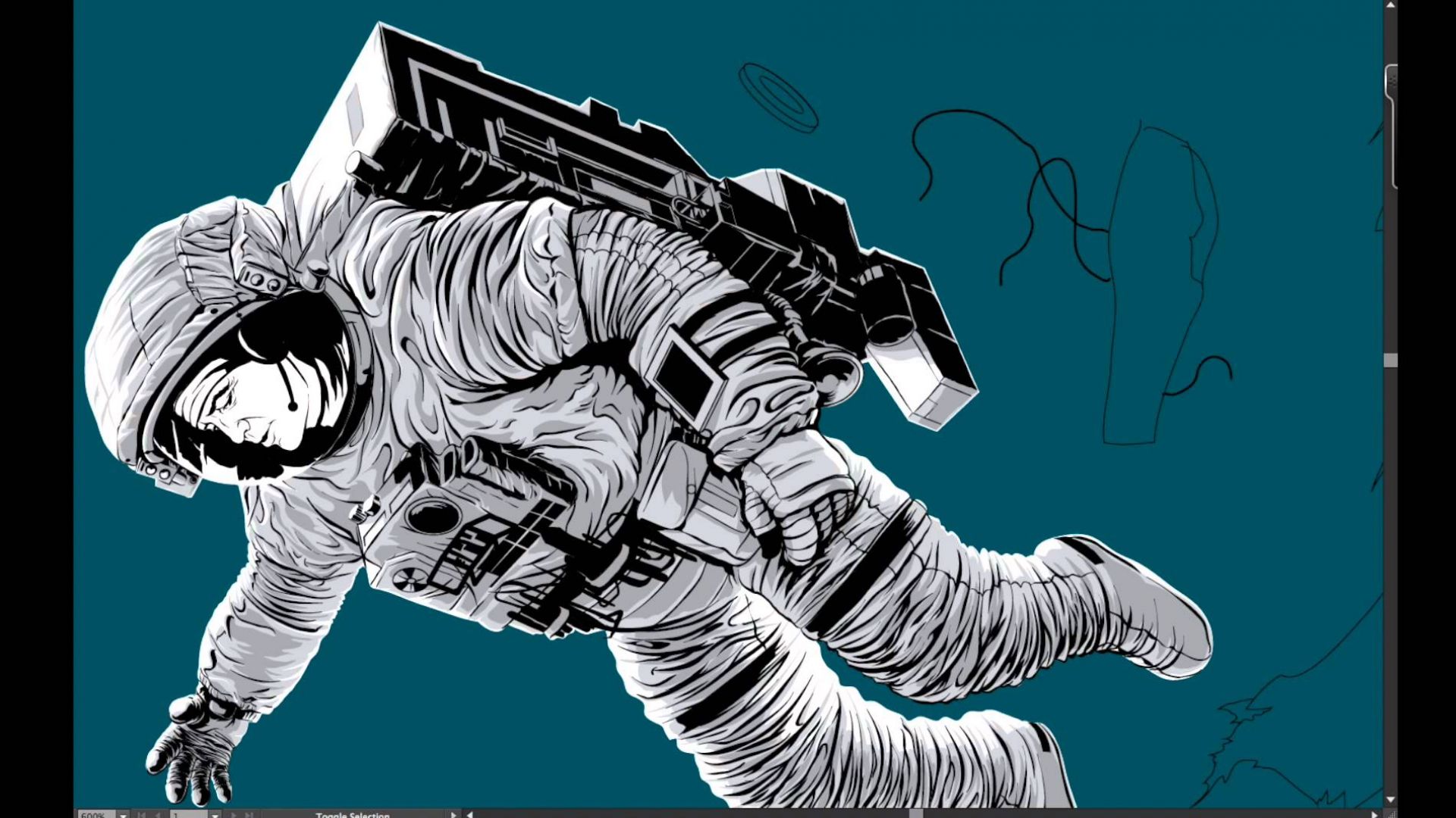 Creating the Gravity poster