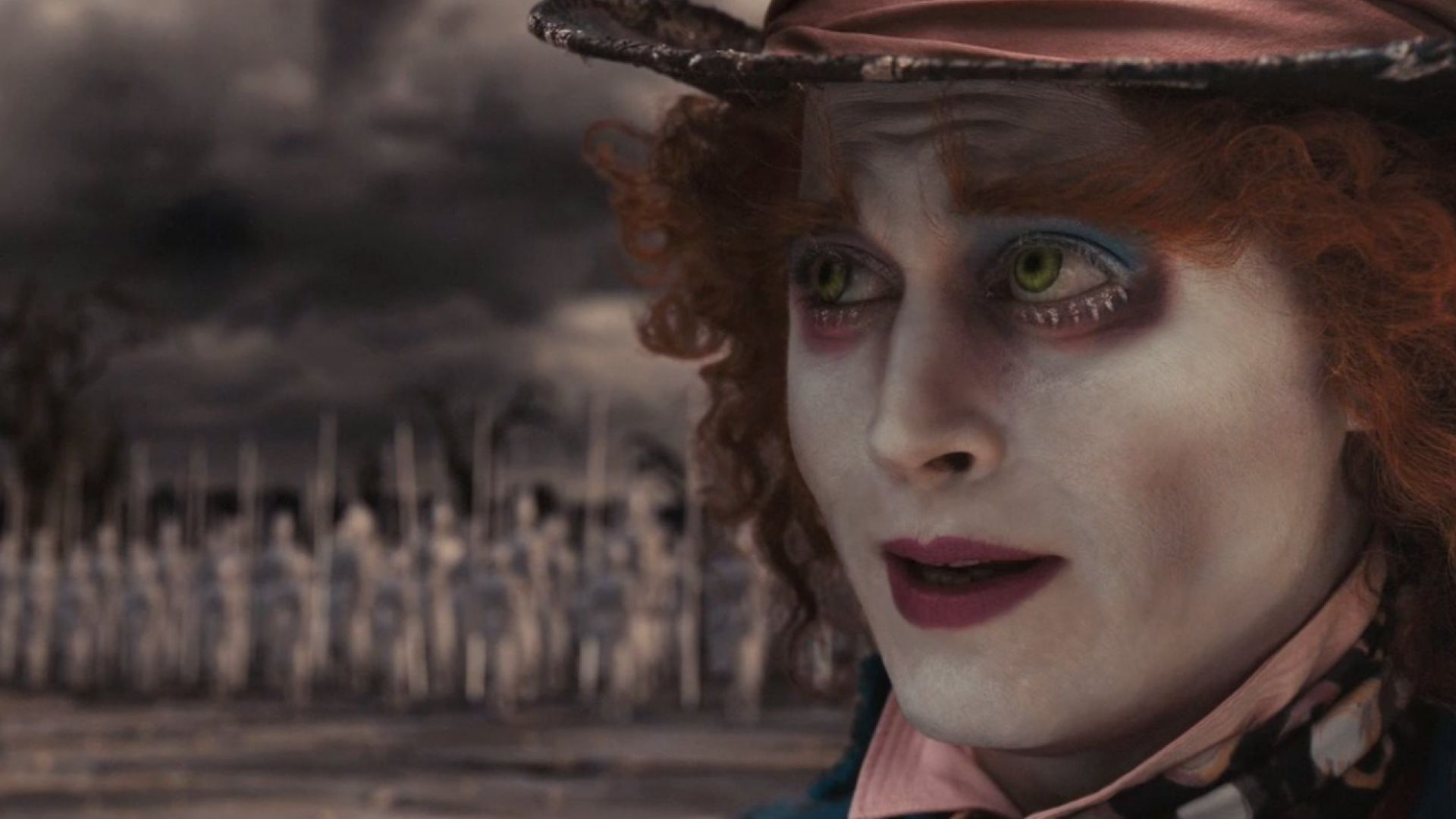 The Mad Hatter in Alice in Wonderland