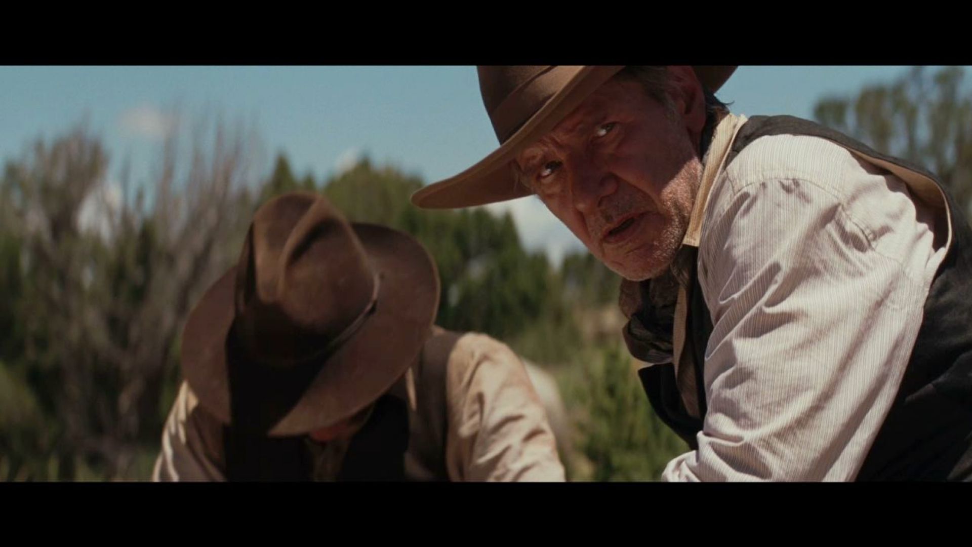 Should we step in? Looks like he&#039;s doing fine. Cowboys and Aliens