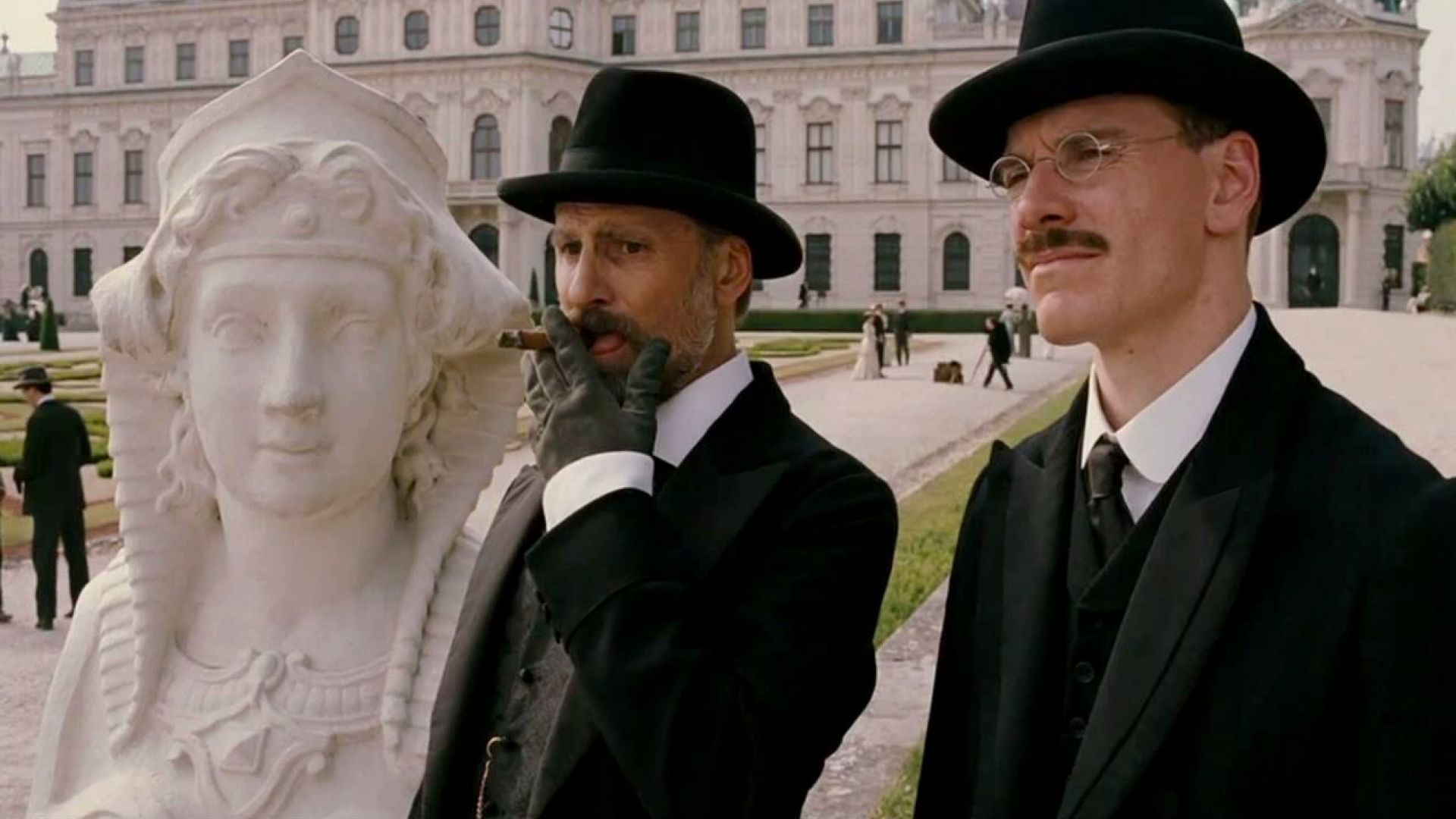 Freud and Jung discuss Otto Gross in A Dangerous Method