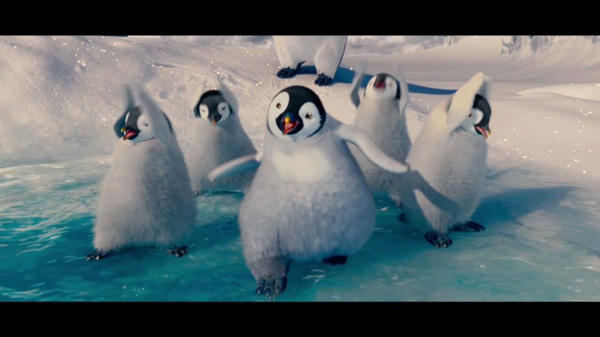 Get your fluffy on. Happy Feet 2
