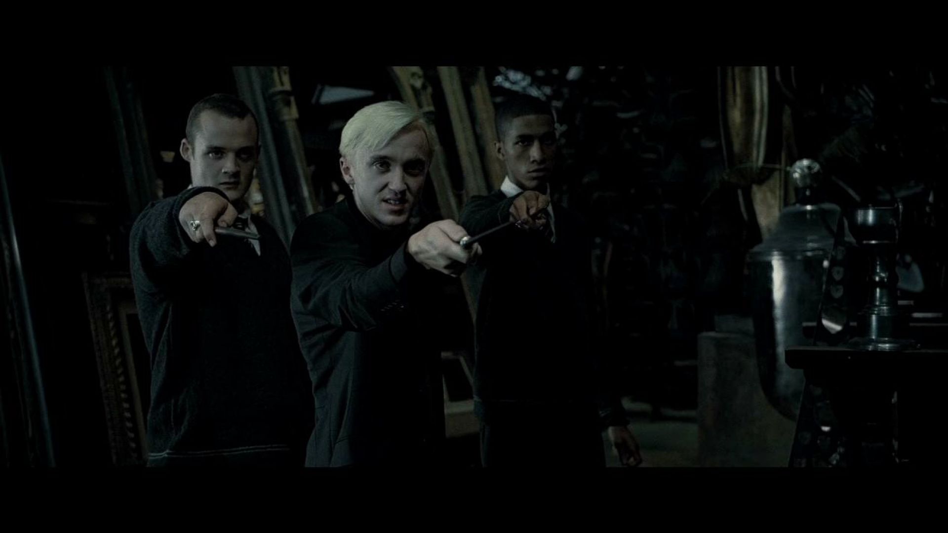 Draco Malfoy vs Harry Potter, the final confrontation