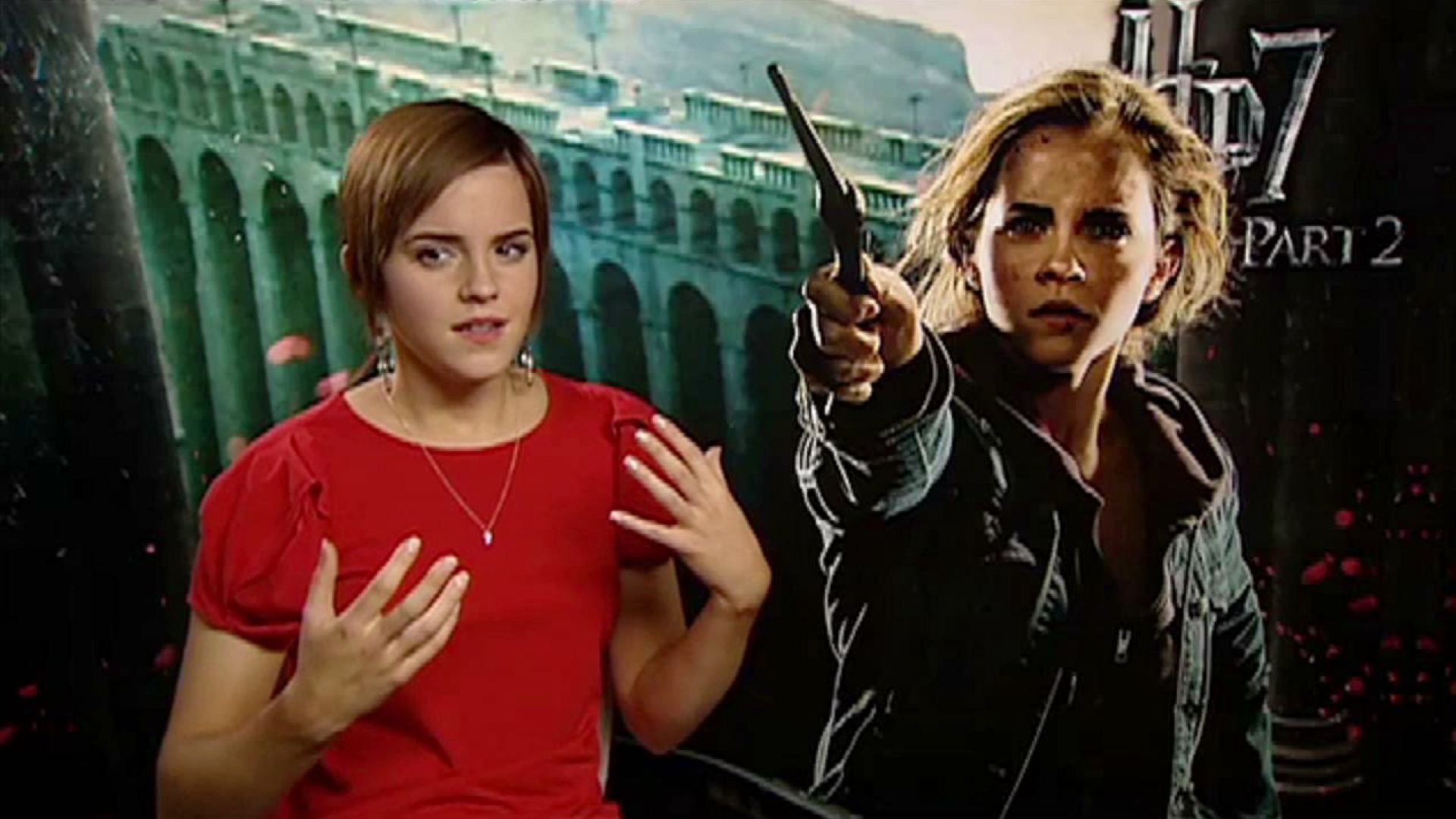 Emma Watson talks about playing Hermione Granger in Harry Potter 7 Part 2