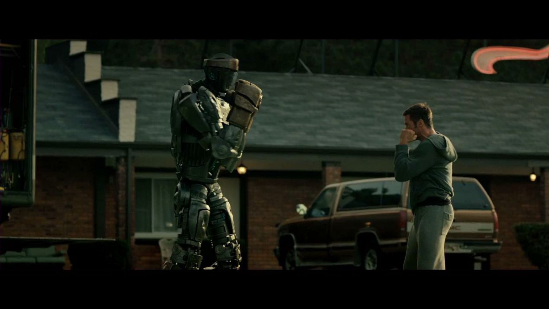 And now you&#039;re not out of breath. I like it. Real Steel