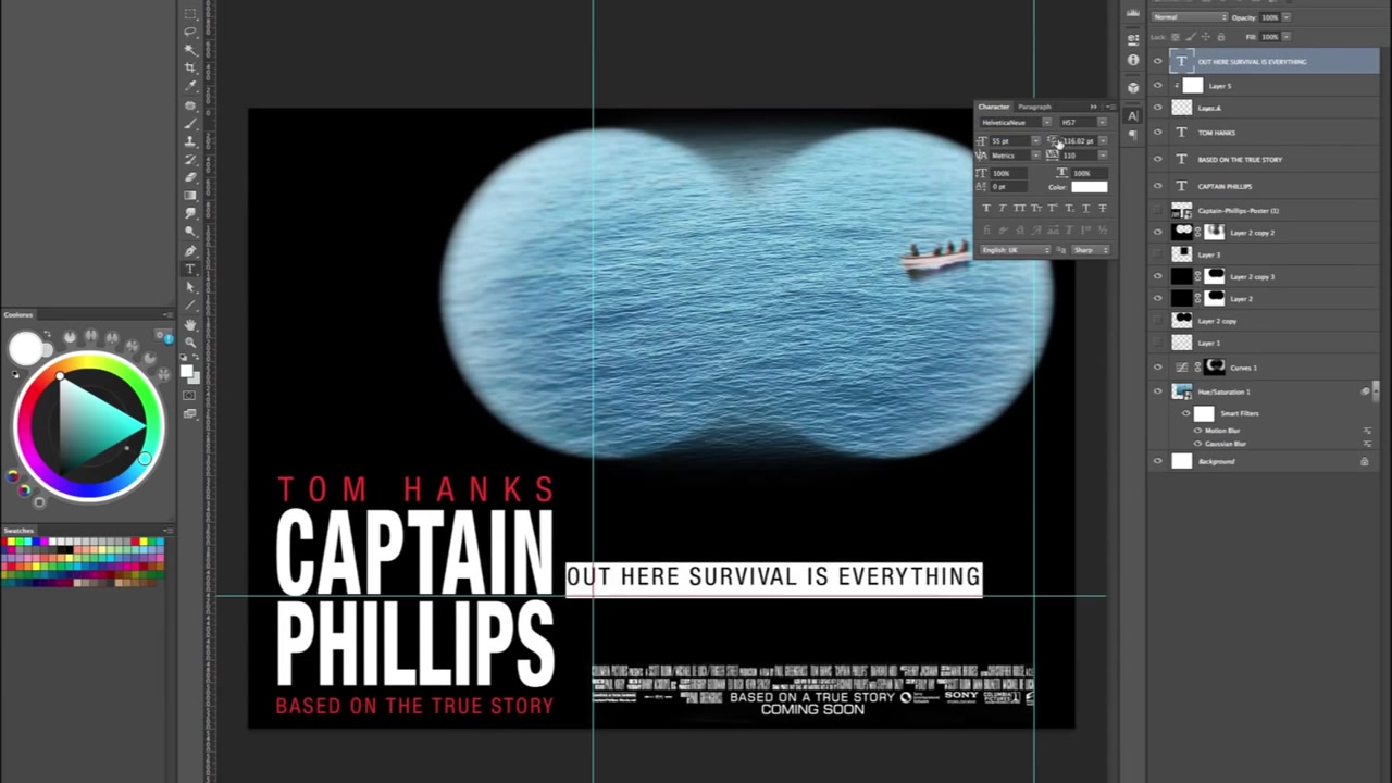 Speed Drawing: Captain Phillips