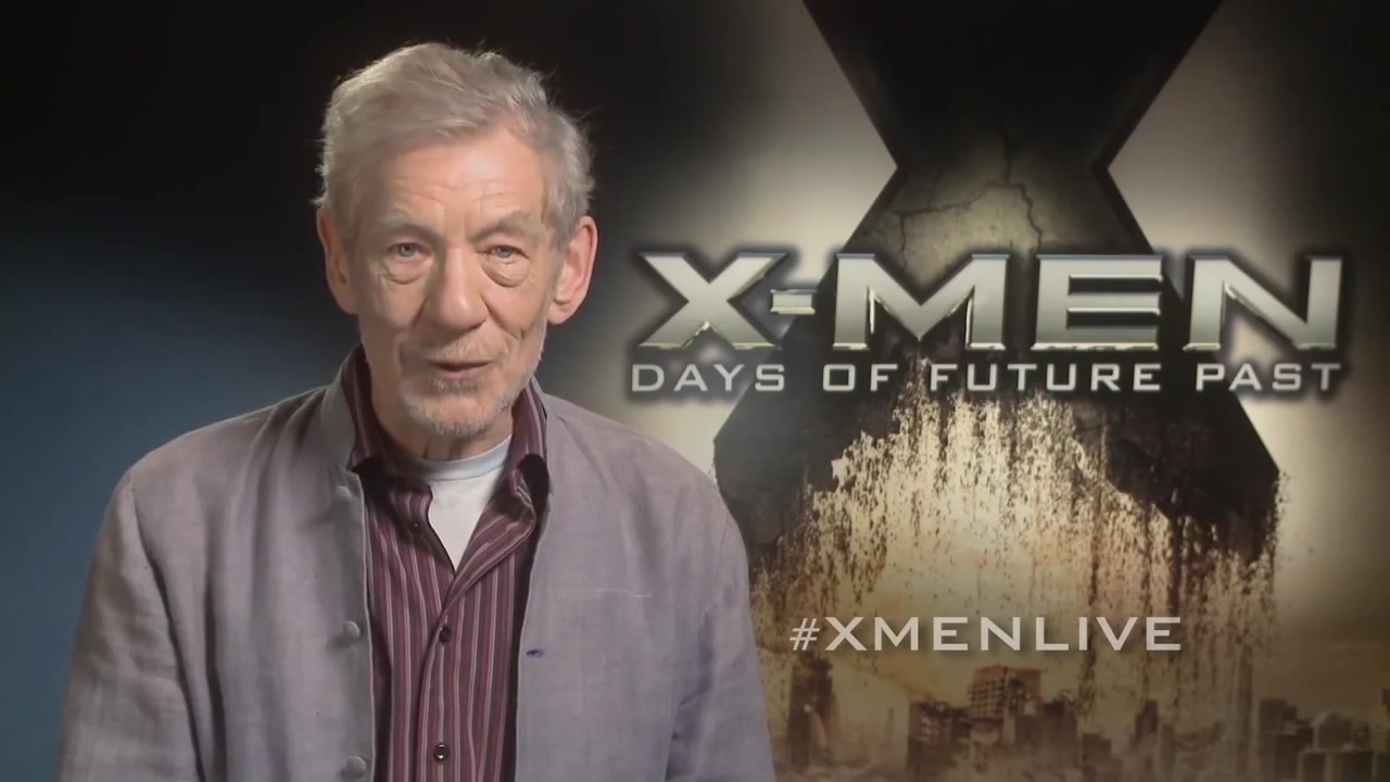 Special message from Ian McKellen about the X-Men: X-Perienc