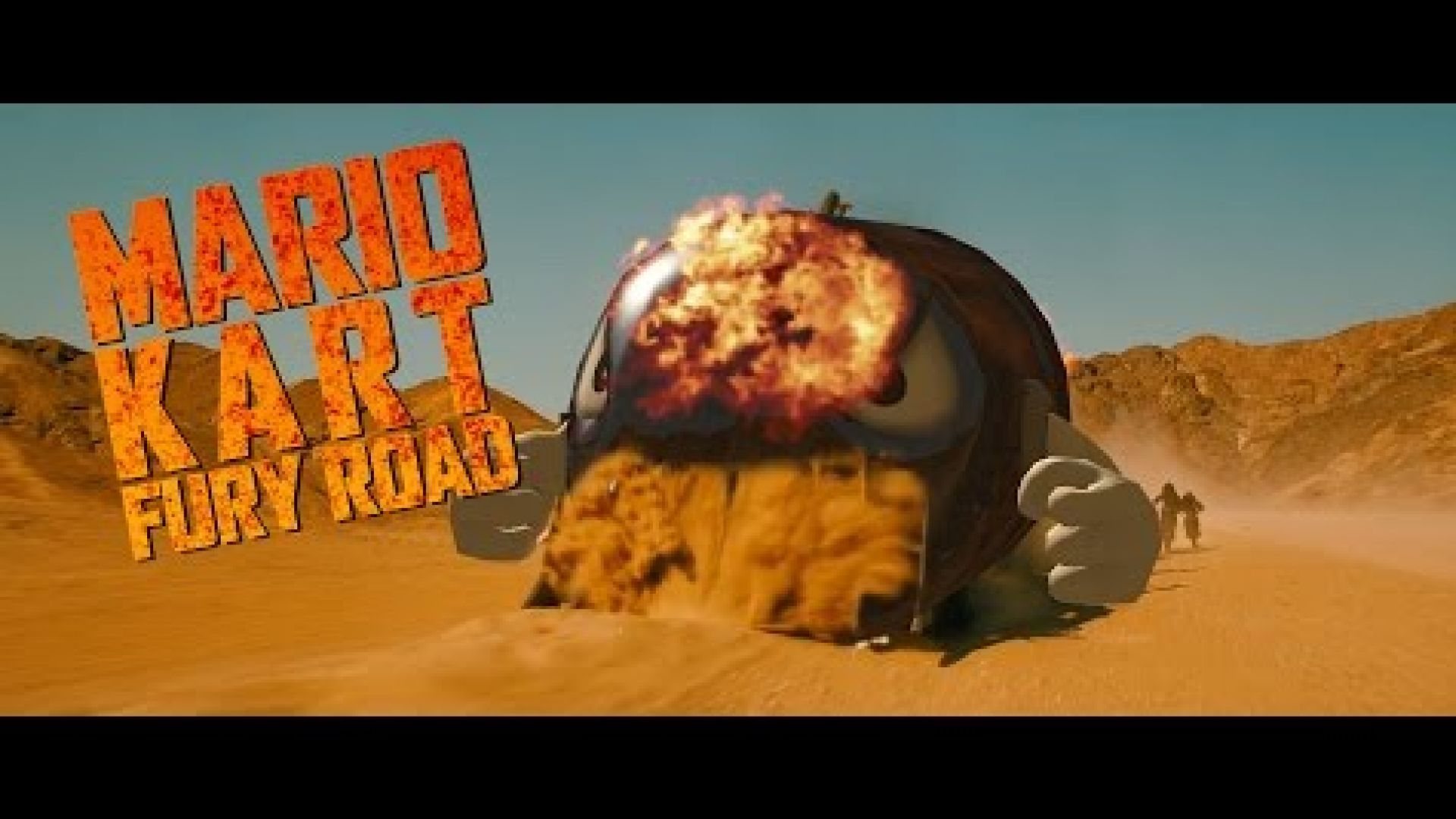 What a lovely day for Mario Kart. Mad Max: Fury Road parody 