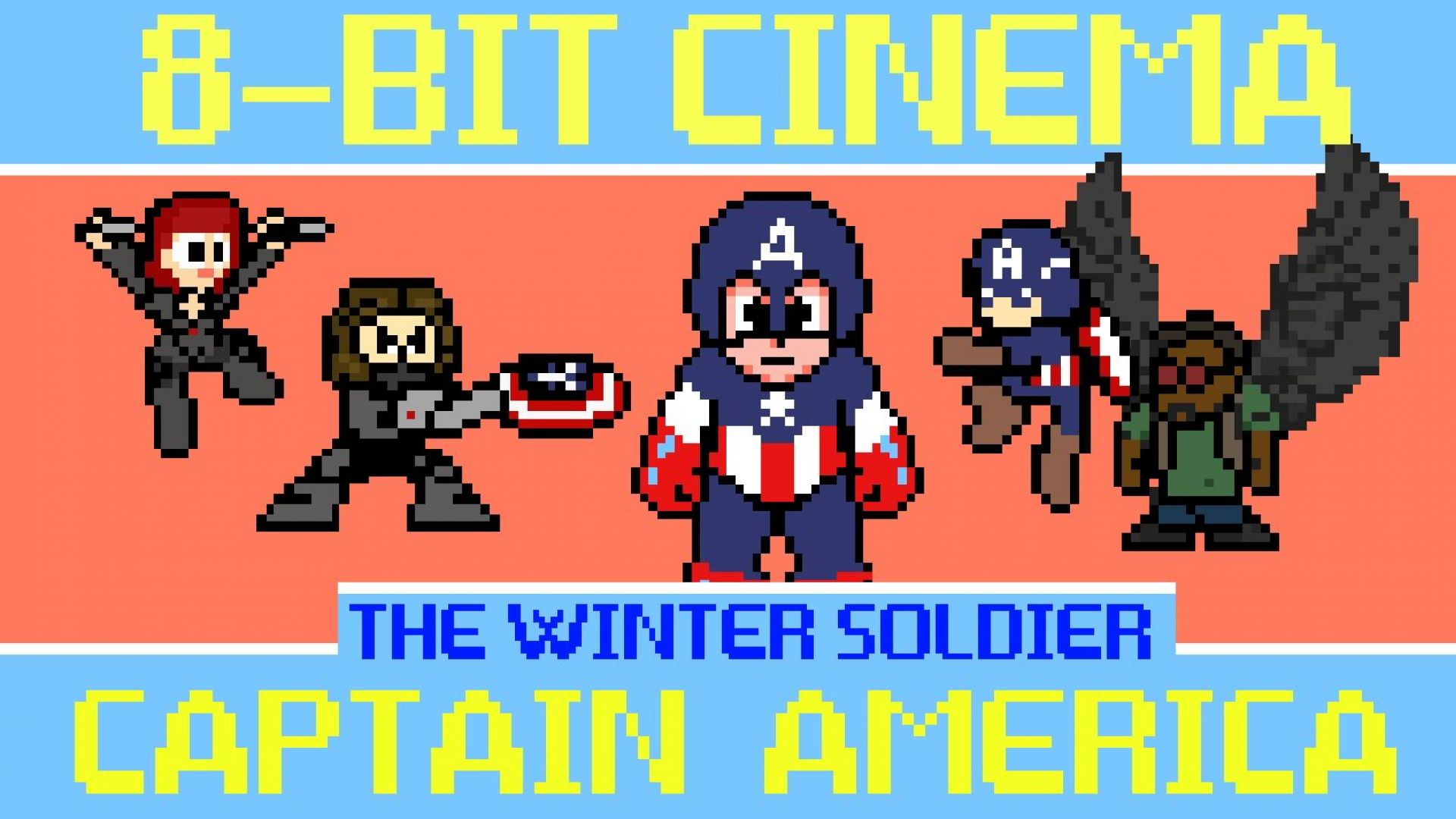 8-Bit Cinema reimagines Captain America: The Winter Soldier