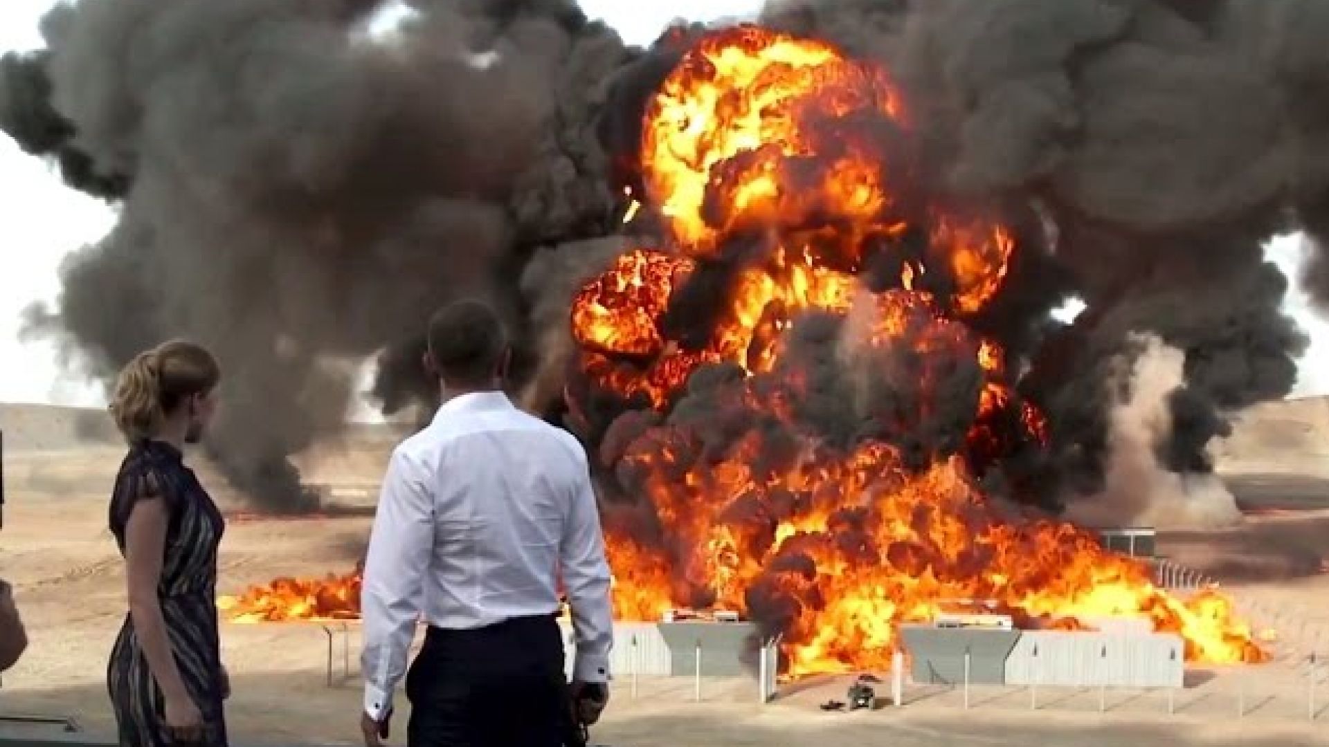 Watch &#039;Spectre&#039; Pull Off The Largest Film Explosion Stunt Of
