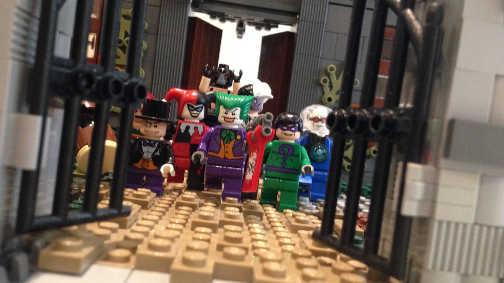 Australian Builder Spends 2 Years on Lego Arkham Asylum Cons