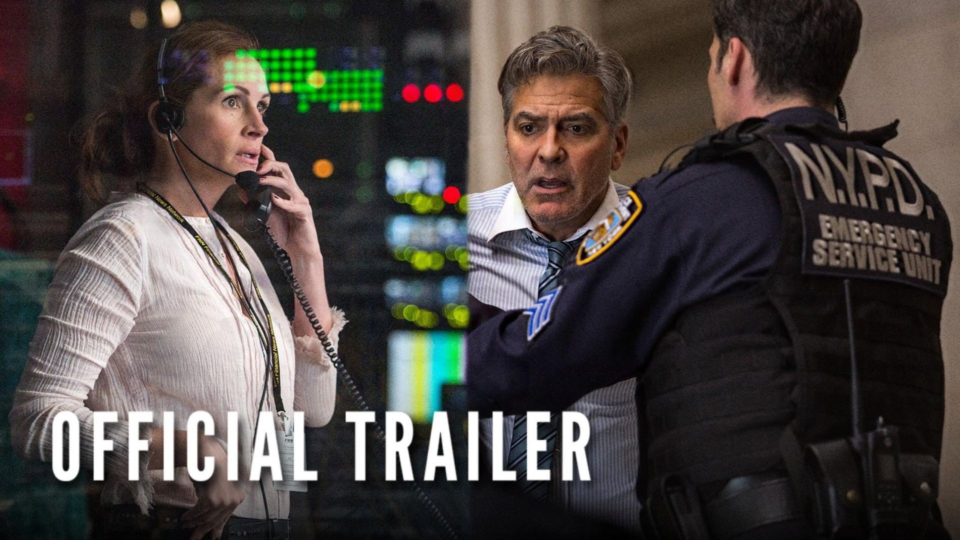 Money Monster Official Trailer Ft. George Clooney &amp; Julia Ro