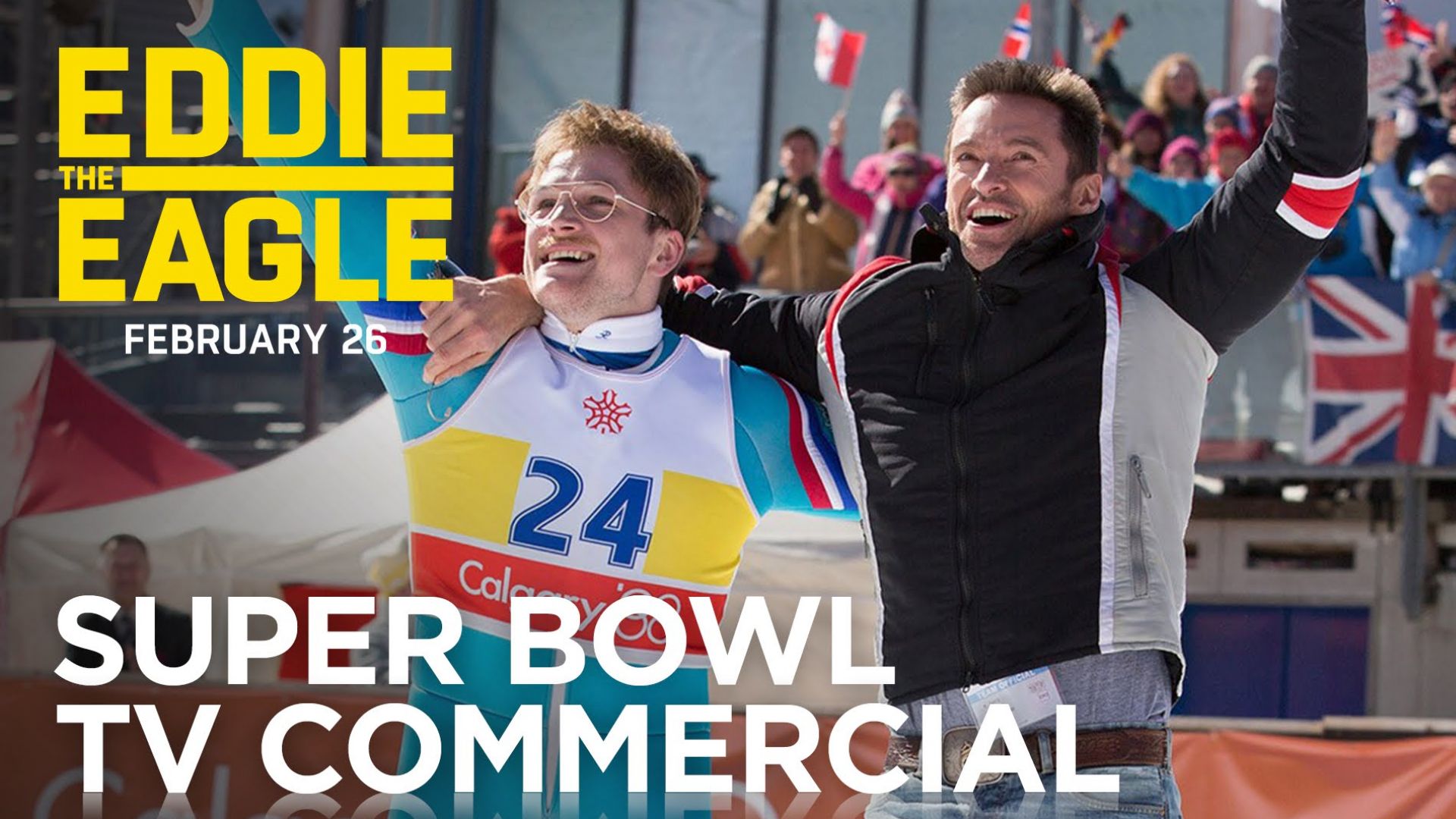 Eddie The Eagle Gets a Super Bowl Spot, Endorsed by Various 
