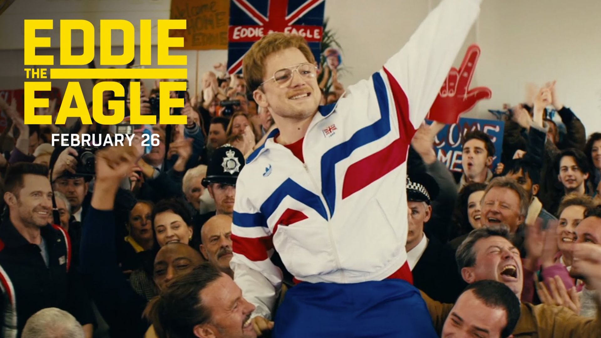 Eddie The Eagle &quot;America Cheers For Eddie&quot; TV Commercial