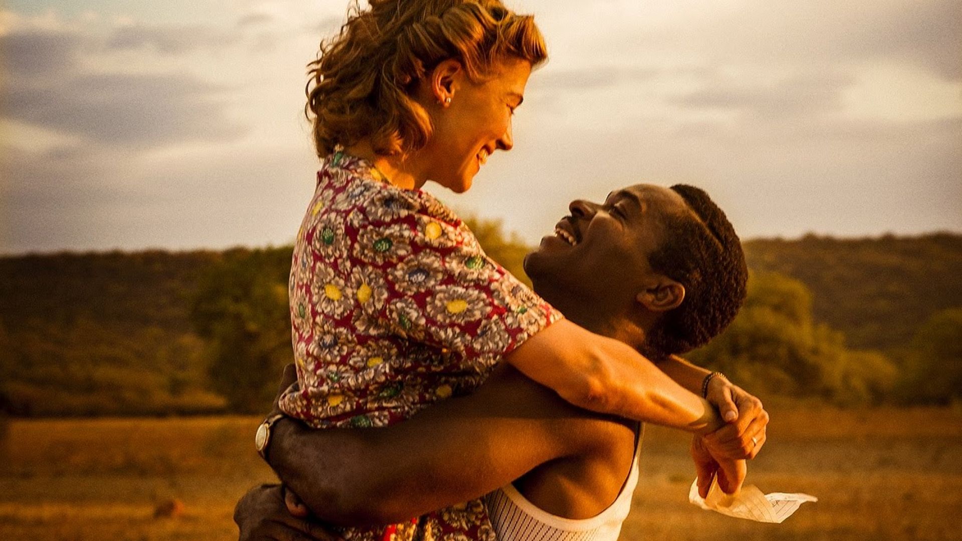 David Oyelowo and Rosamund Pike in &#039;A United Kingdom&#039;. In Ci