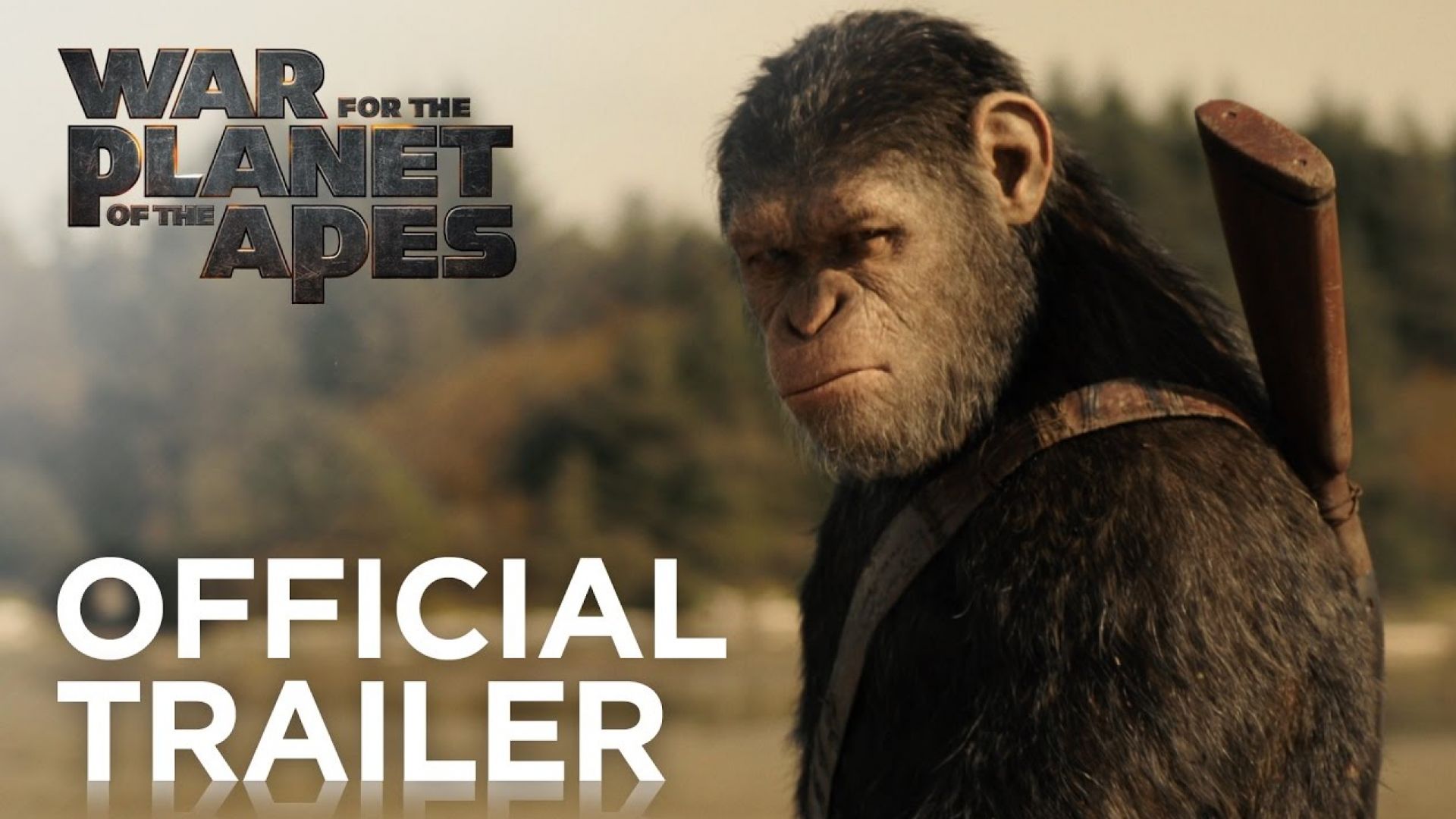 &#039;War For The Planet of The Apes&#039; Official Trailer. In theate