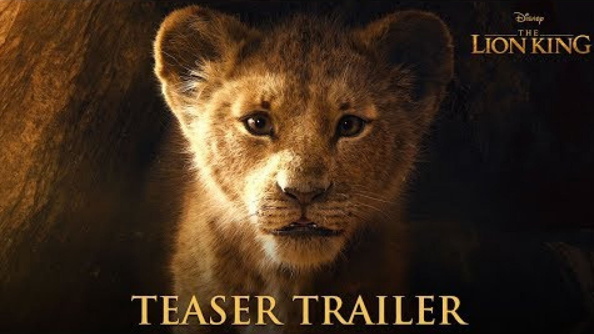 &#039;The Lion King&#039; 2019 Teaser Trailer