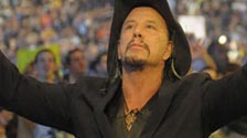 Rourke at WrestleMania